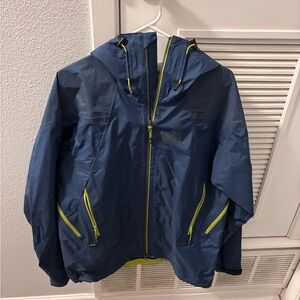 Millet Blue and Yellow Hooded Jacket
